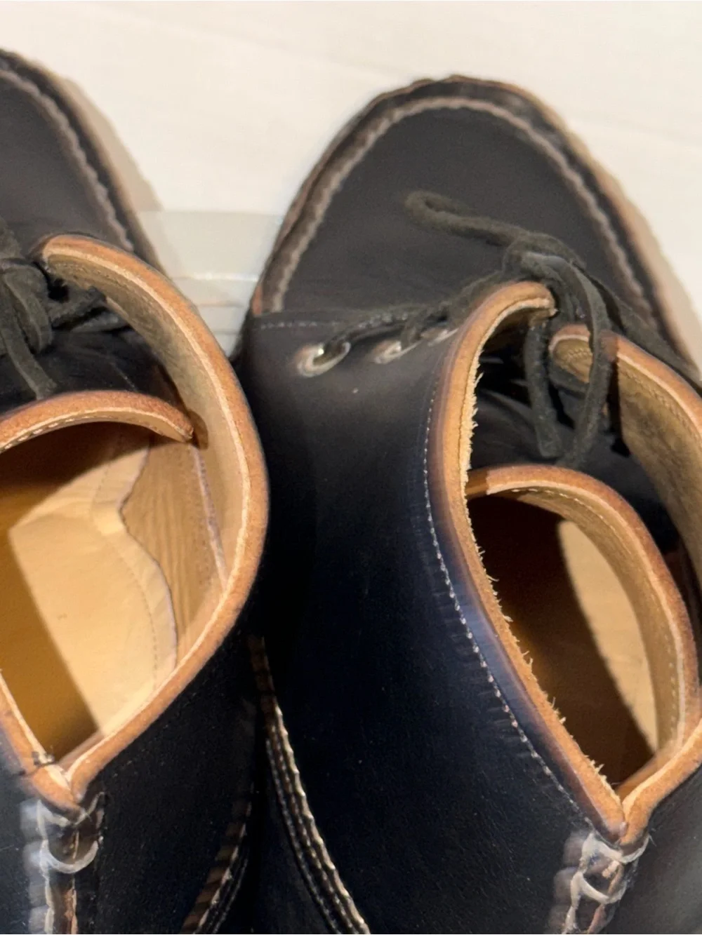Quoddy Leather Chukka Boots Black Mens Sz 10.5